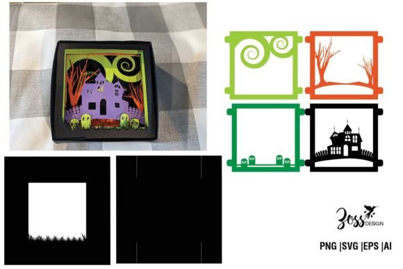 Mastering the Art of Layered Shadow Box Halloween Decor