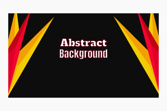 Modern Abstract Background Red and Yellow: A Bold Choice for Digital Design
