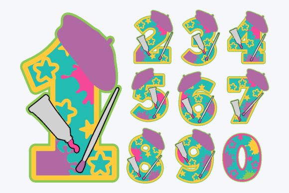 Painter Artist Numbers: A 3D SVG Guide for Creators