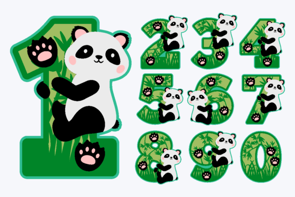 Panda Bear Numbers: A Creative Tool for Modern Designers