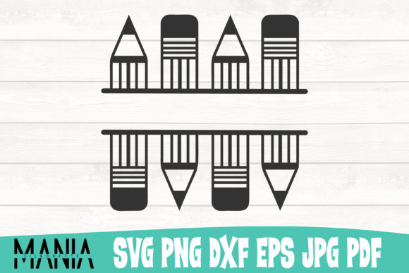 Pencils Monogram School Svg Cut File: A Versatile Design Solution
