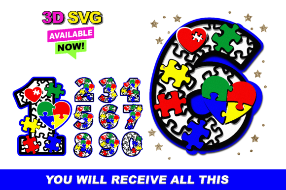Puzzle Numbers: A Modern Design Asset