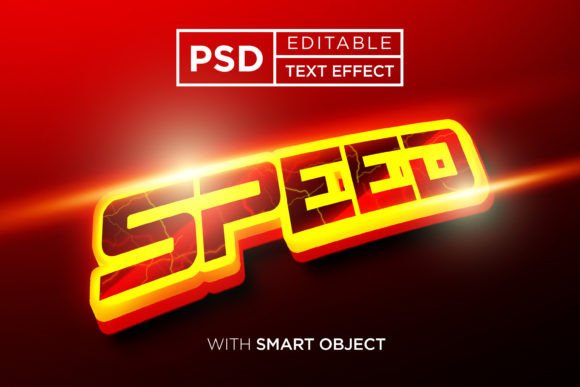 Speed Editable Text Effect Mockup: A Game-Changer for Digital Designers