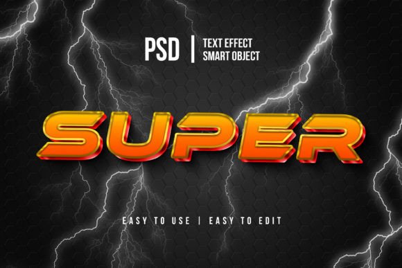 Super Hero Text Effect and 3D Typography Text Effect: A Powerful Graphic Resource for Creative Projects