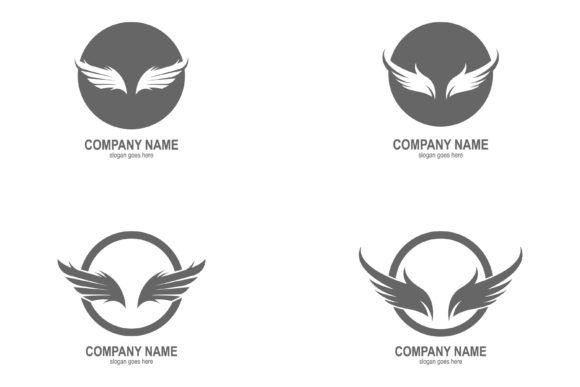 Wing Logo Template Vector for Modern Business Identity